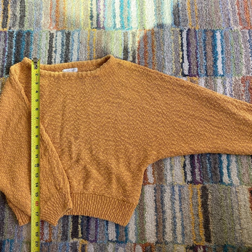 PACSUN L.A.HEARTS Yellow Oversized Sweater